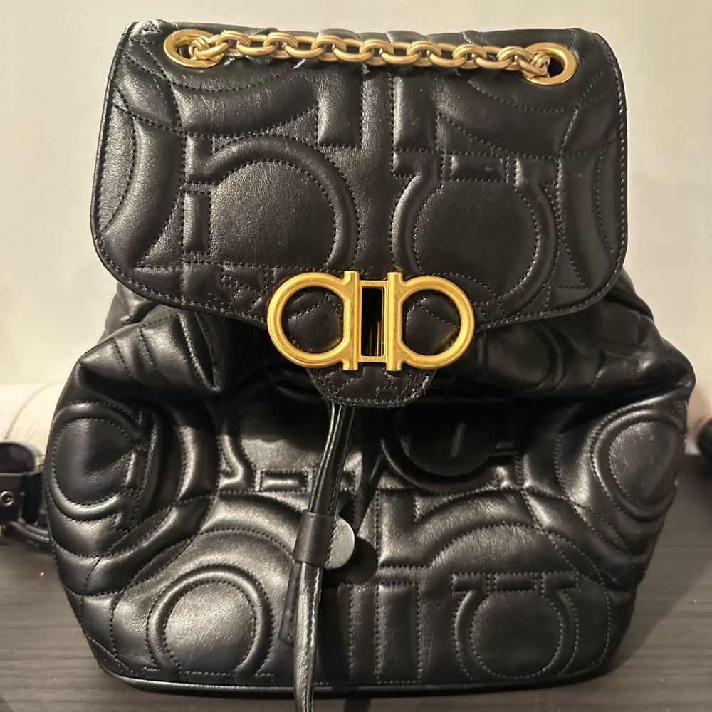 Ferragamo backpack. Medium size rarely used
